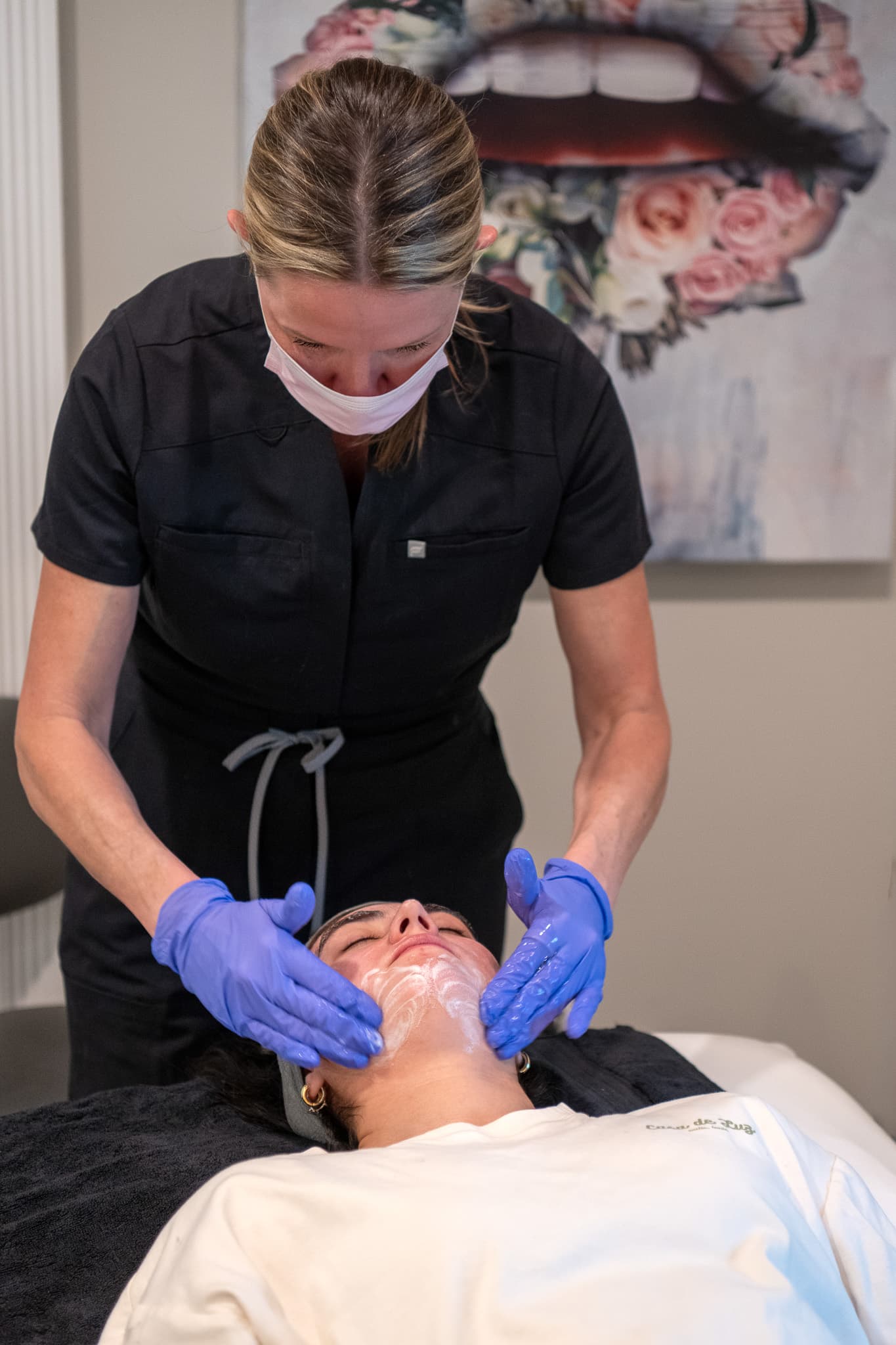 terra cleansing facial client — 512 Skincare